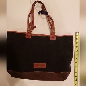 Dooney & Bourke suede tote